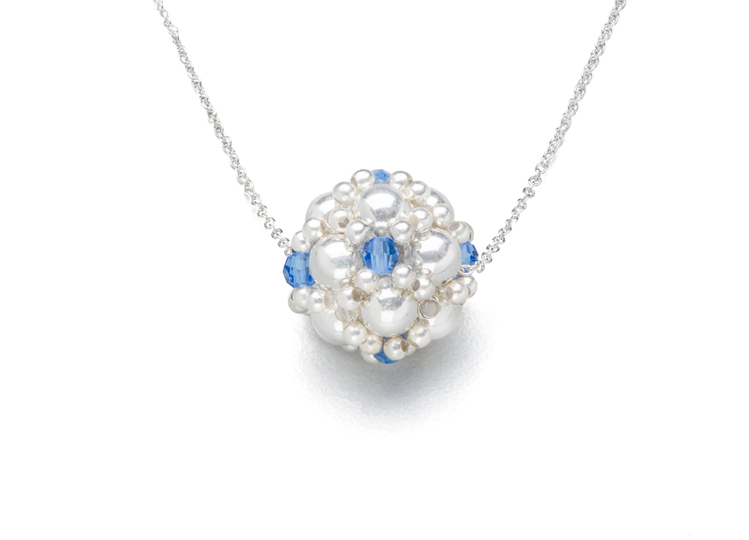 Enhanced Silver Ball Necklaces, (Click to View All)
