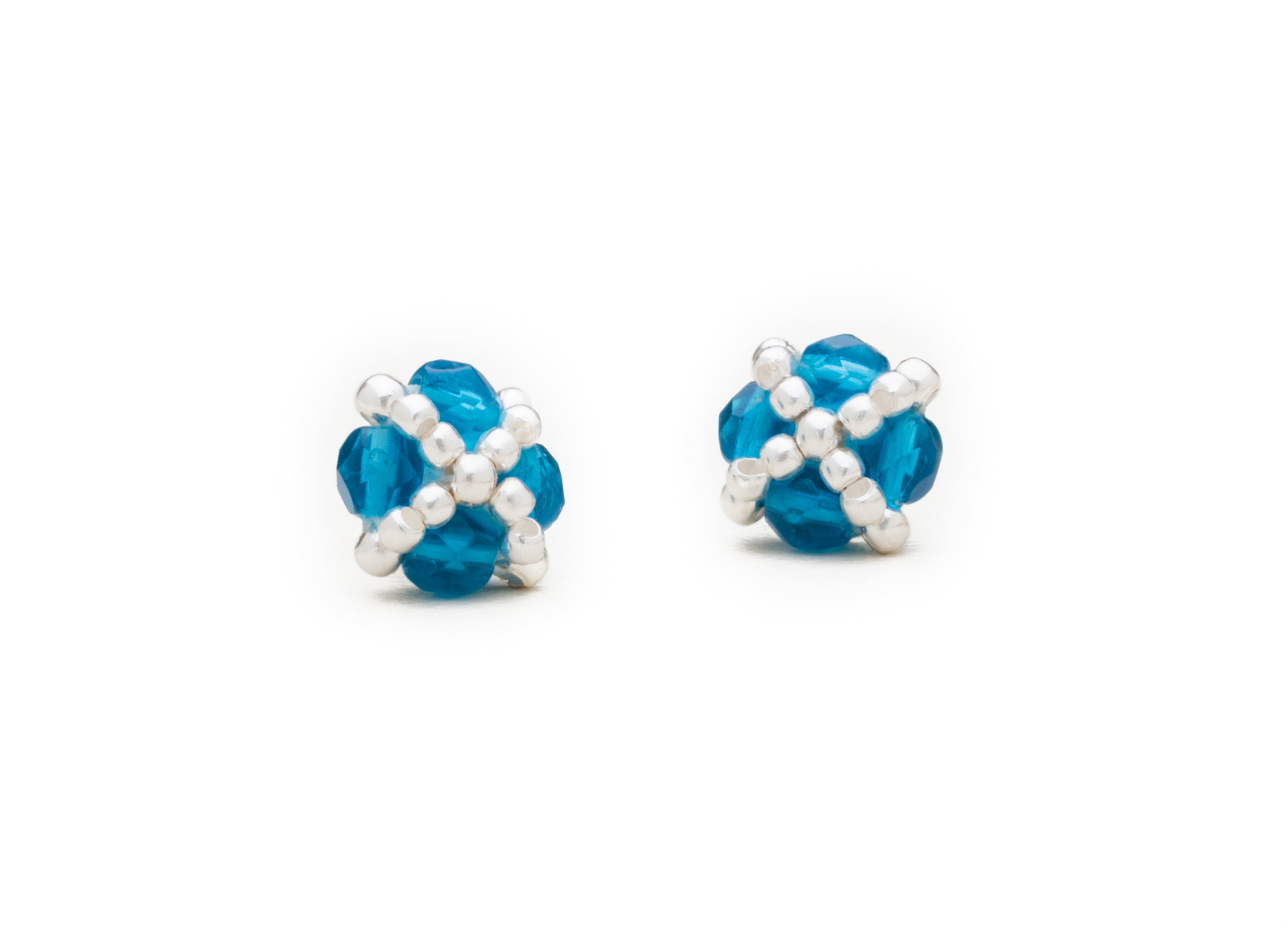 Clover Studs, Czech Glass & Crystal (Click to View All)