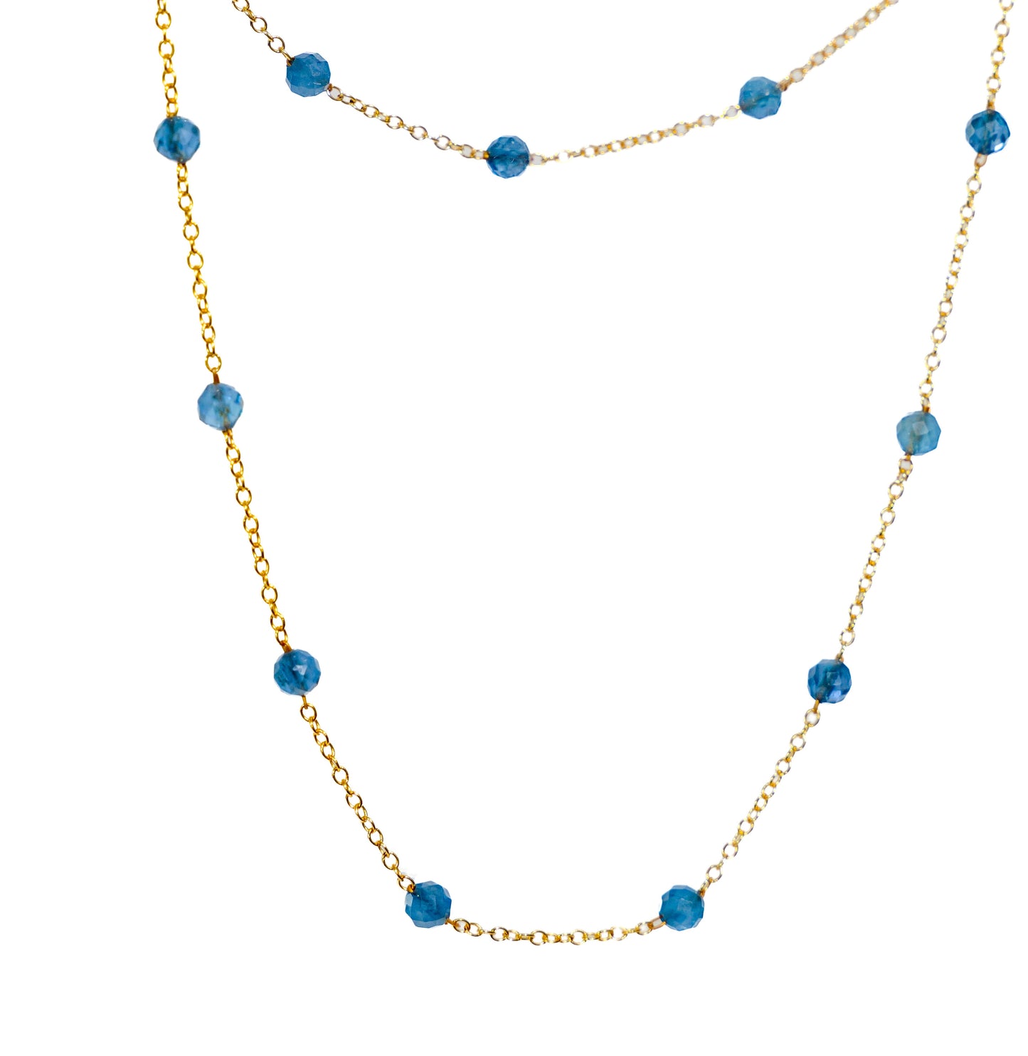 Chain Necklace with SP accents