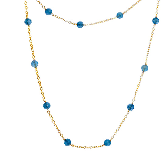 Chain Necklace with SP accents