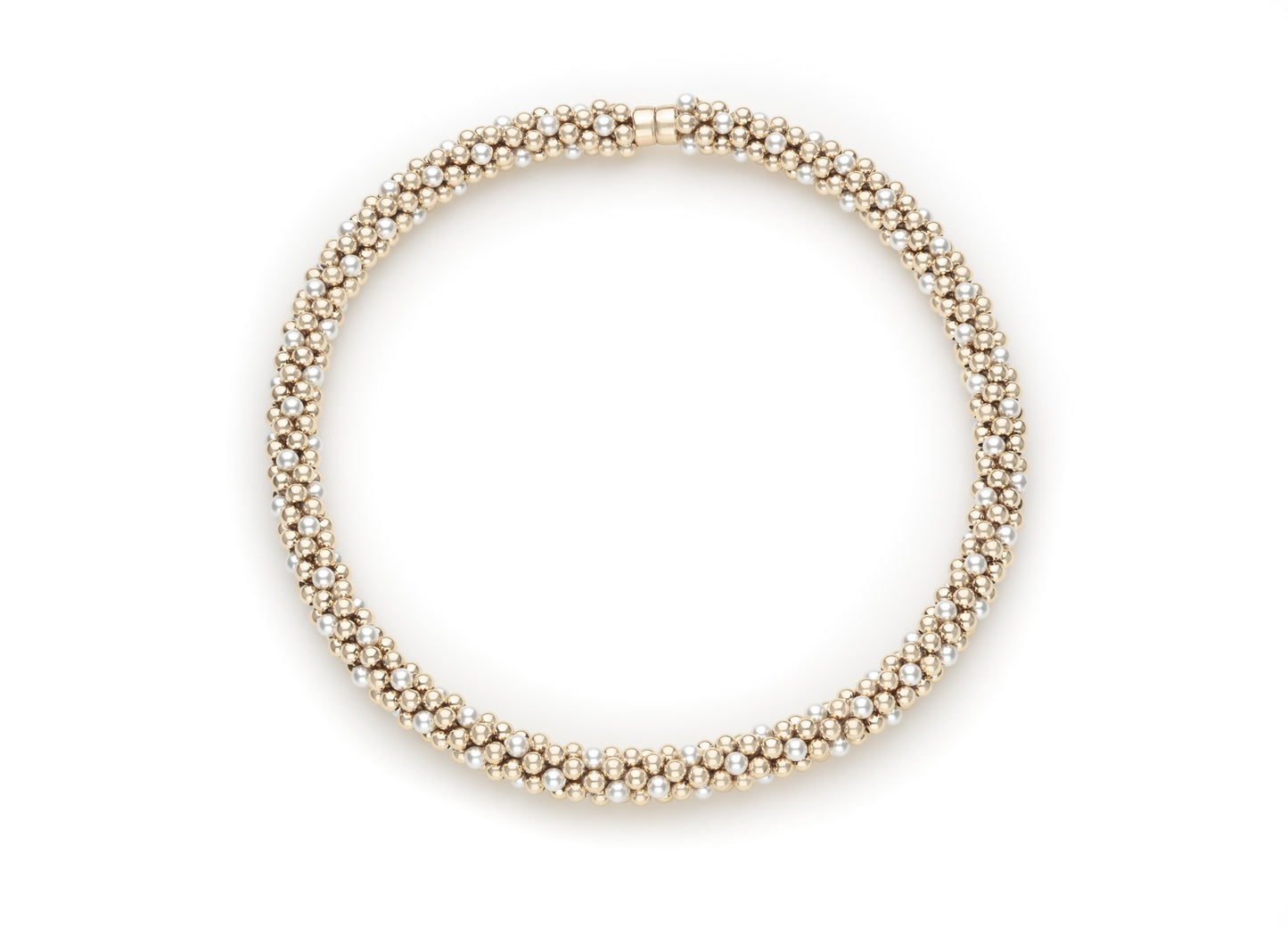 Gold w/ Swarovski Pearl Accents