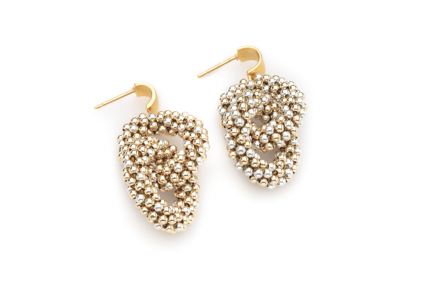 14k Gold w/ Silver Accents