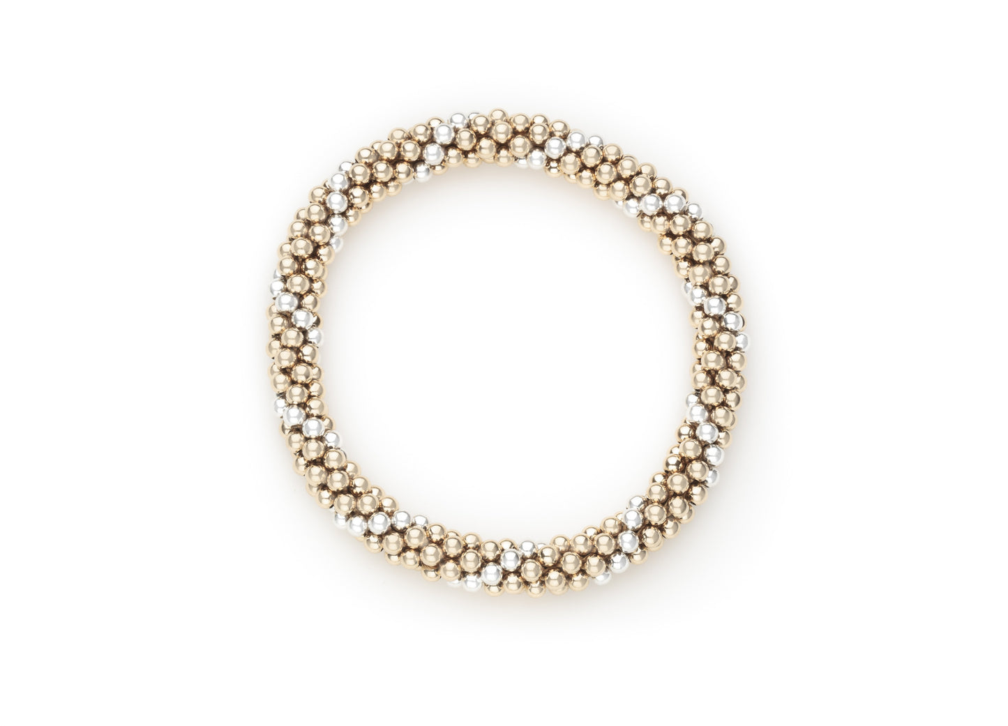 Gold w/ spiral silver