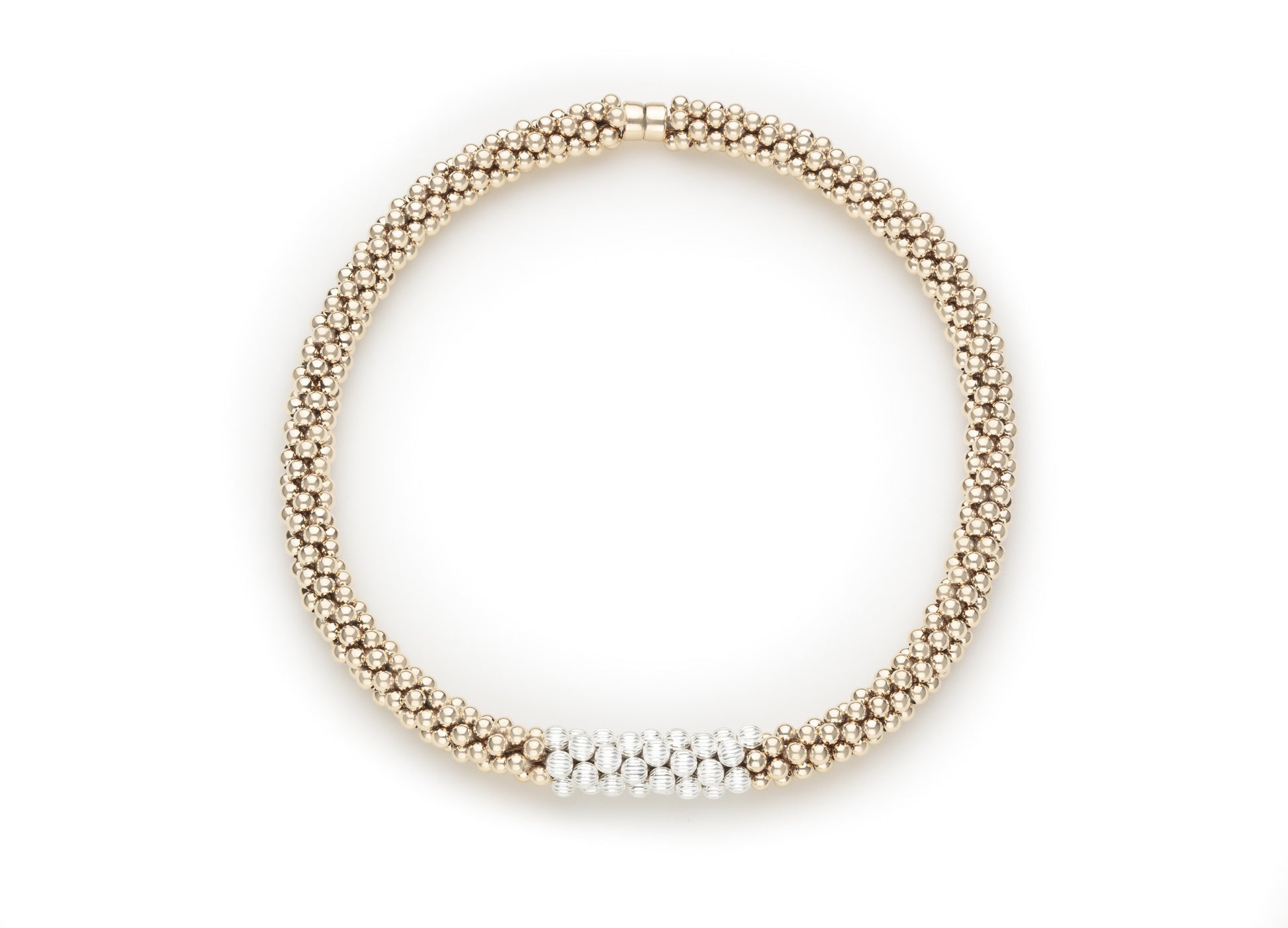 gold w/ silver panel