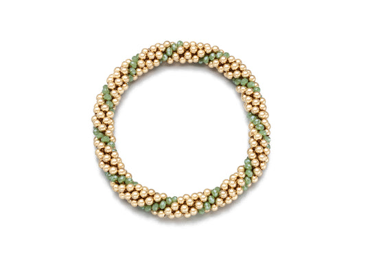 3mm Cluster Bracelets, Crystal Spiral and Accents (Click to View All)