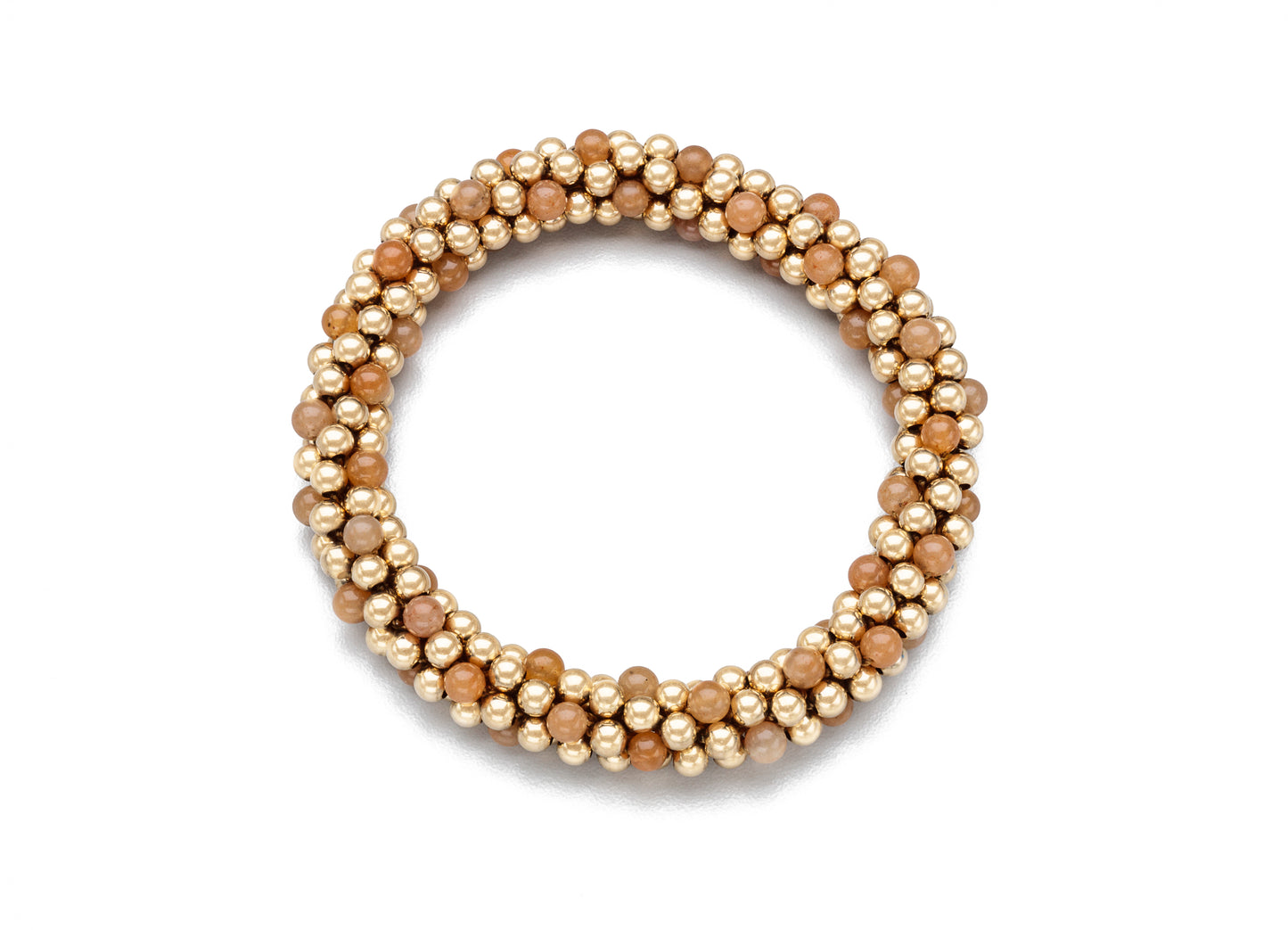 4mm Cluster Bracelets, Gold and Semiprecious Accents (Click to View All)
