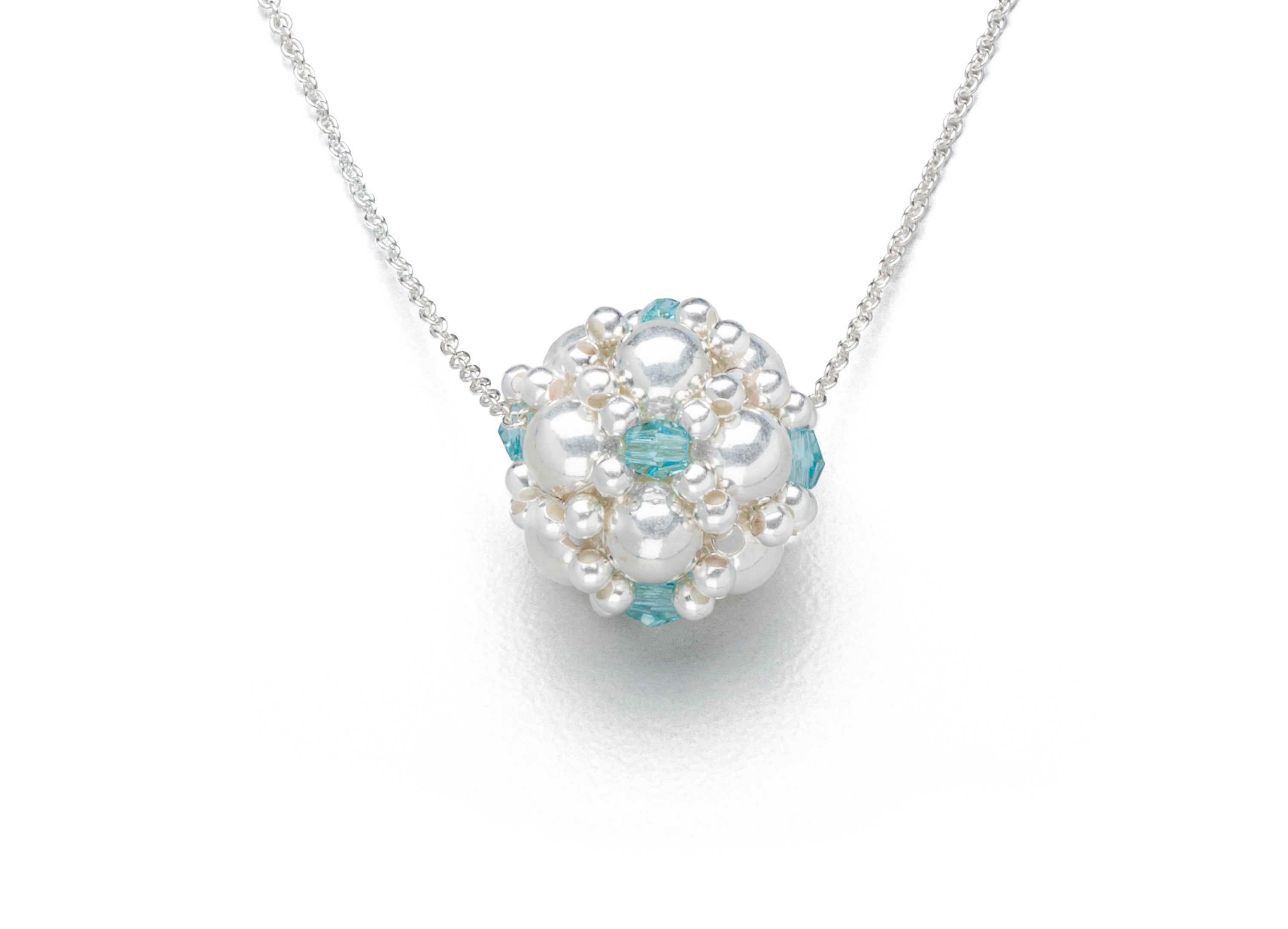 Enhanced Silver Ball Necklaces, (Click to View All)