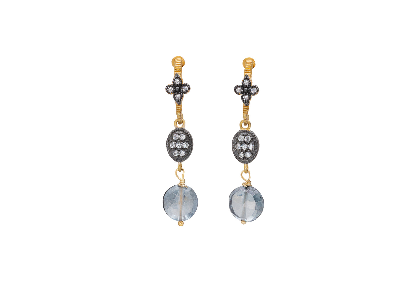 Semiprecious Dangle Earrings