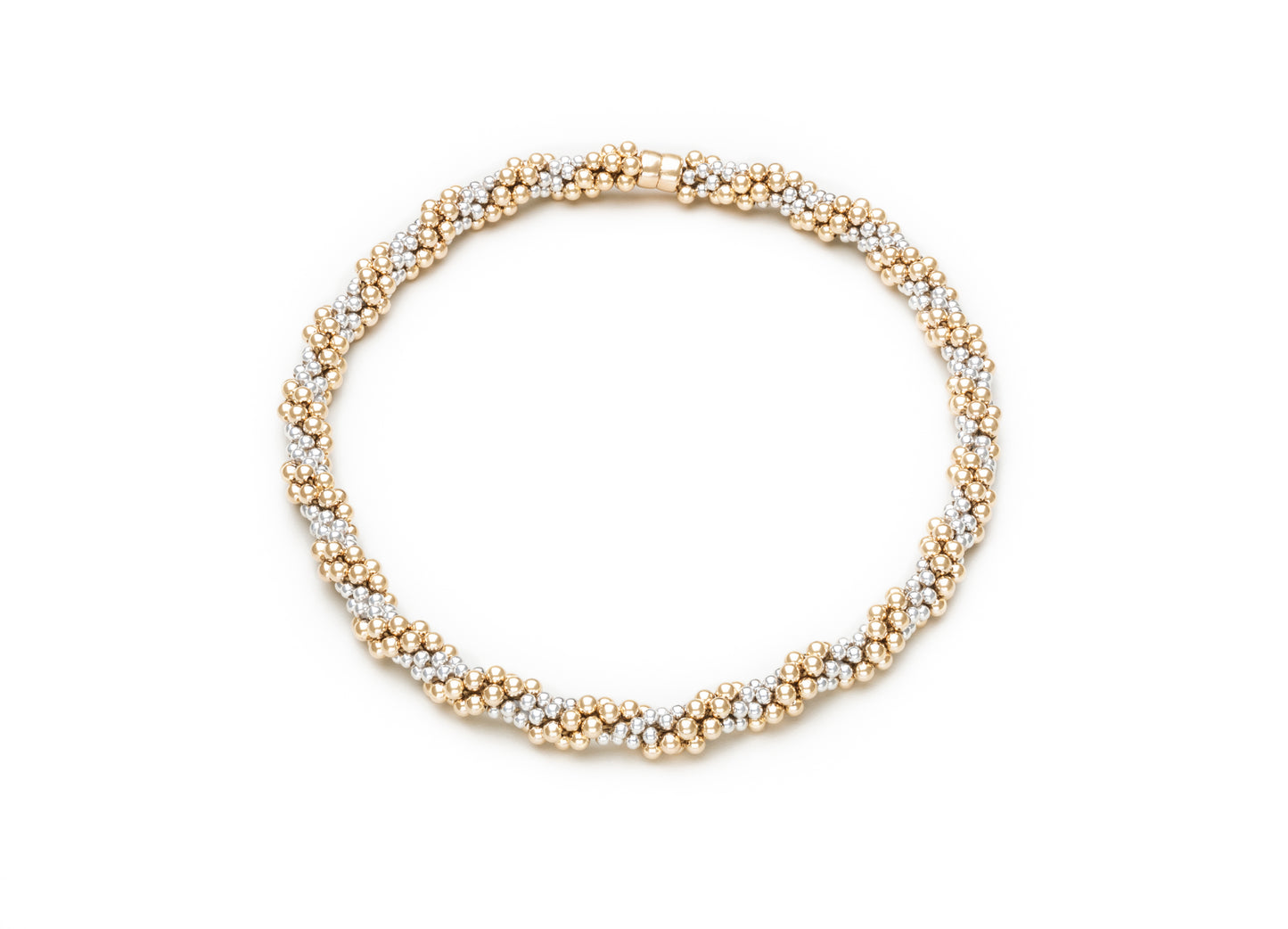 Cluster Necklaces, Gold and Silver, (Click to View All Styles)