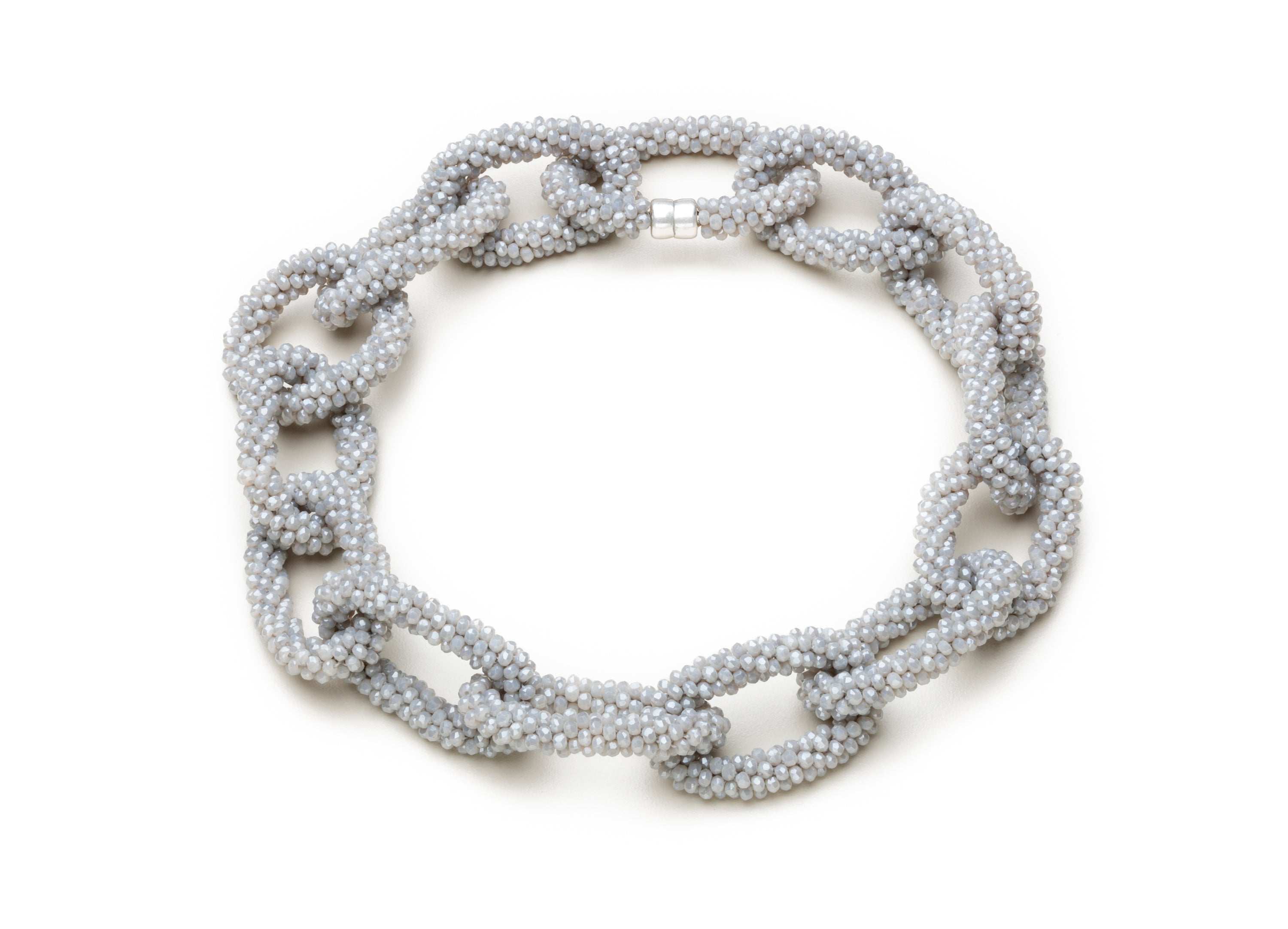 Linkable Necklaces, Gold and Crystal