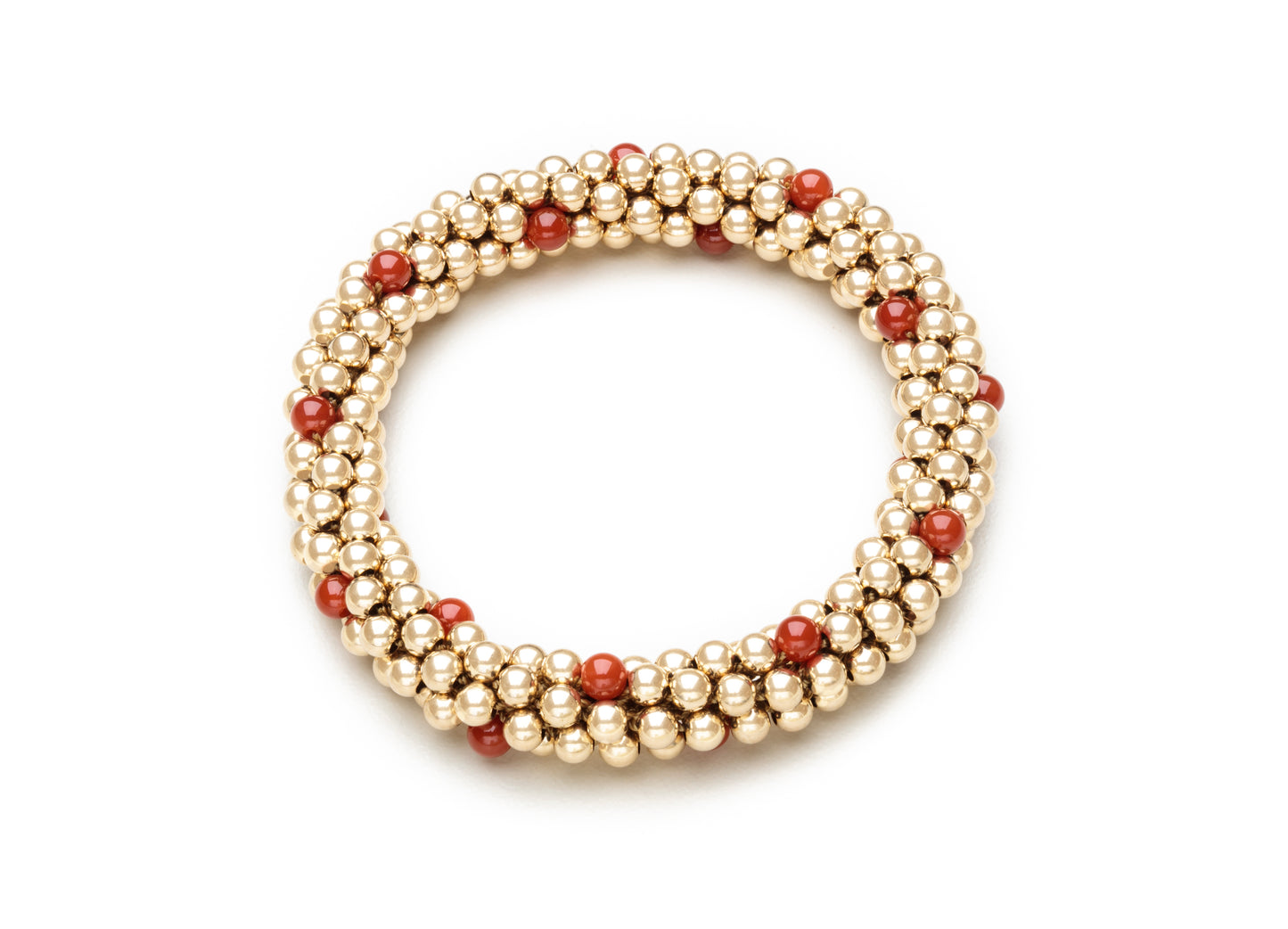 4mm Cluster Bracelets, Gold and Semiprecious Accents (Click to View All)