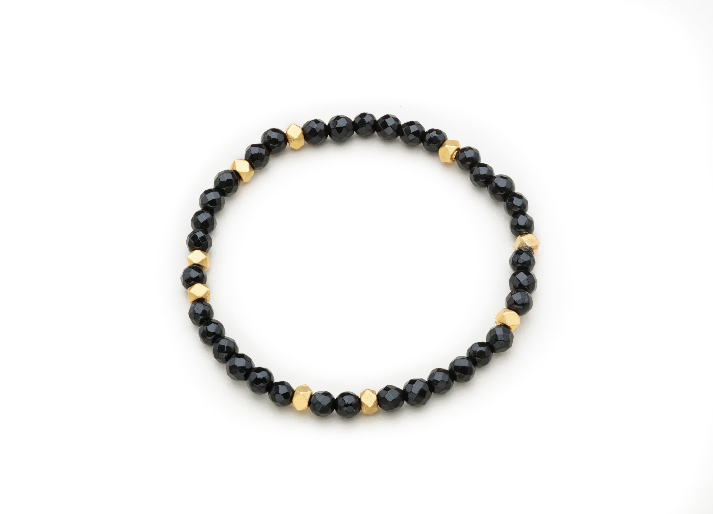 Onyx w/gold nuggets