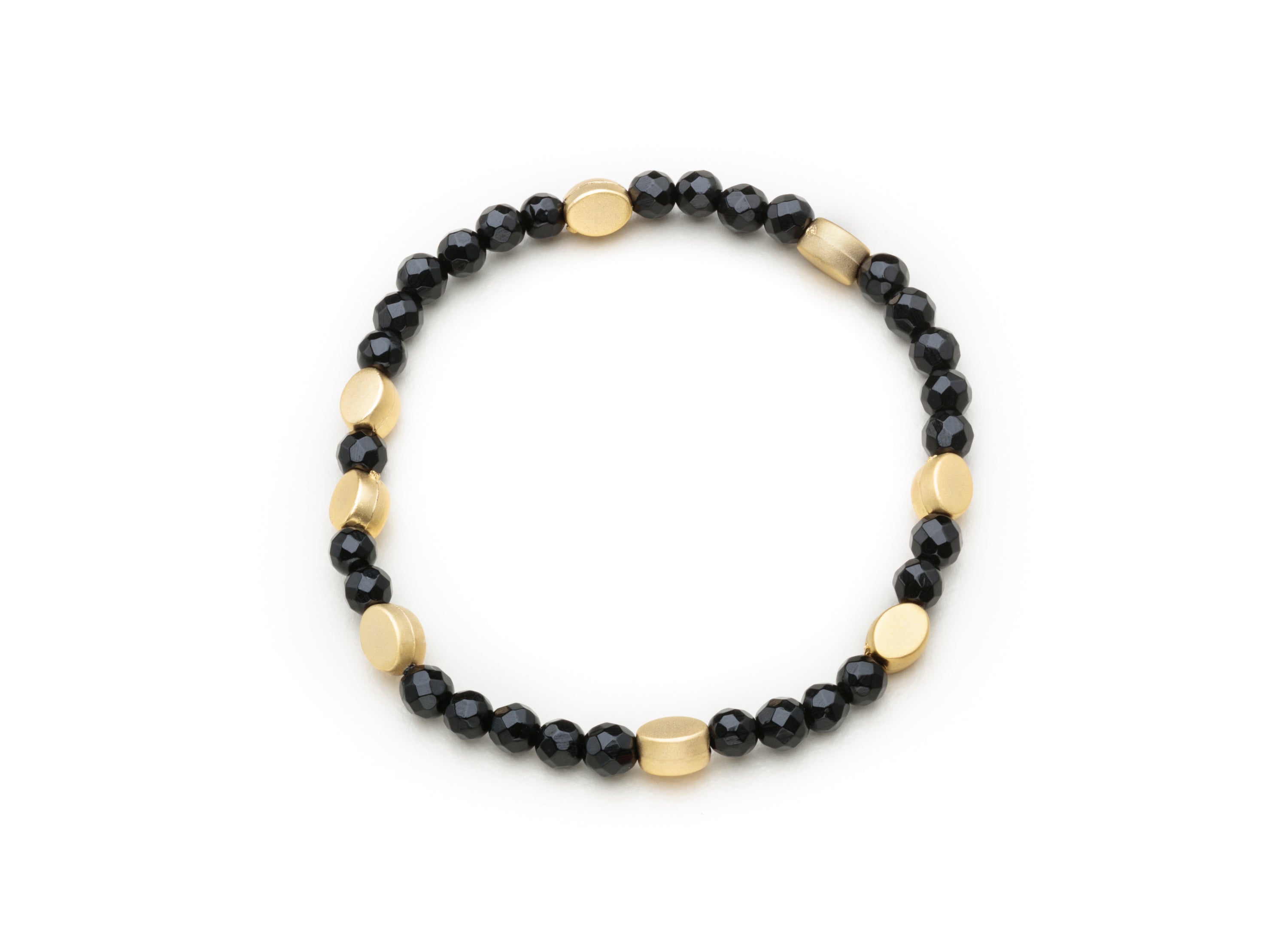 Onyx w/oval gold