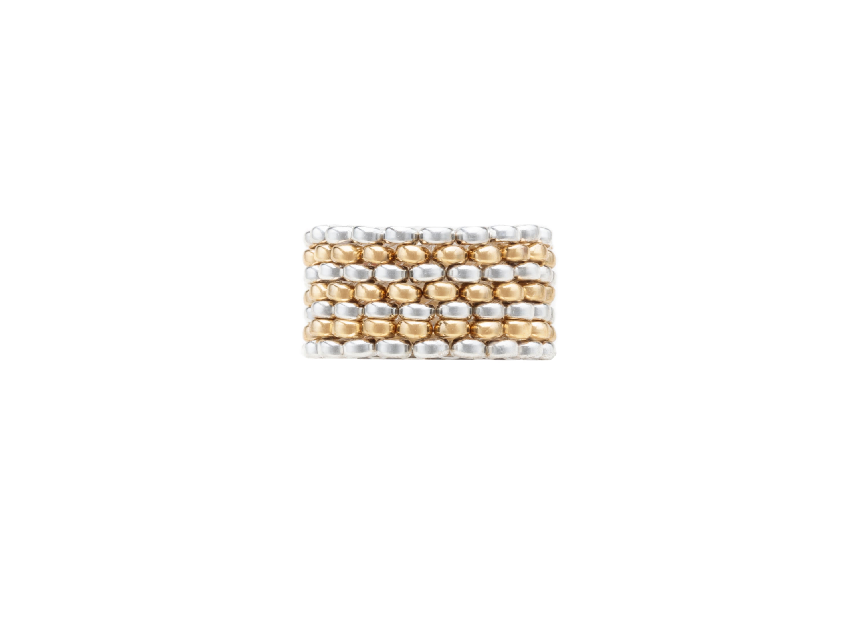 Gold and Silver Ring (Available in Varying Widths)