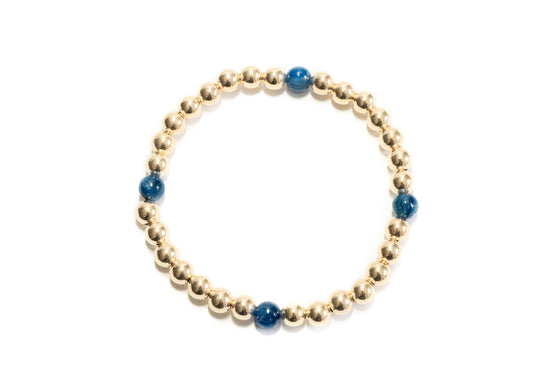 Cord Bracelets, Gold With Semiprecious