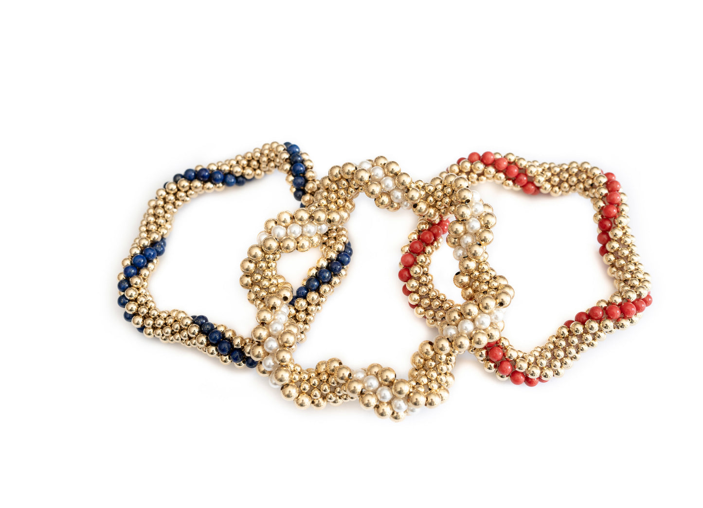 Cluster Scallop Bracelets