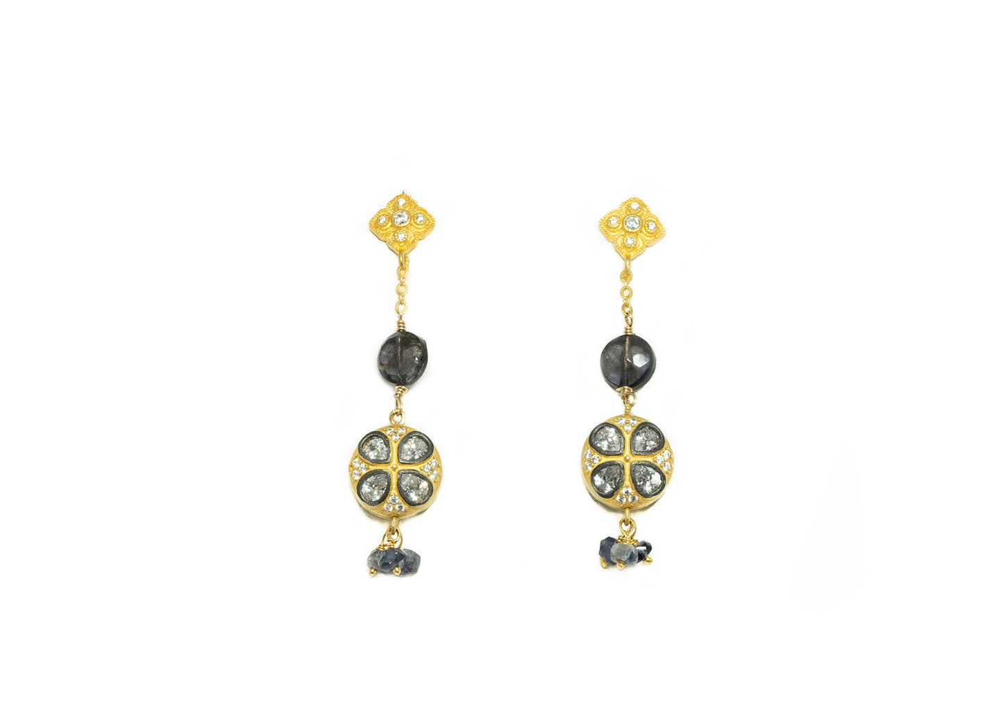 Semiprecious Dangle Earrings