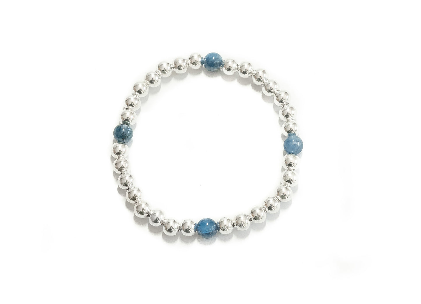 Cord Bracelets, Silver with Semiprecious